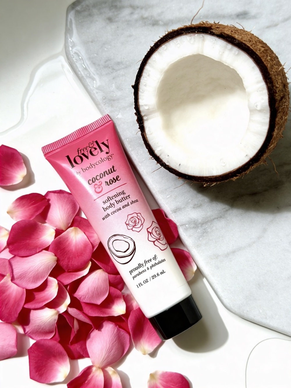Coconut & Rose Softening Body Butter